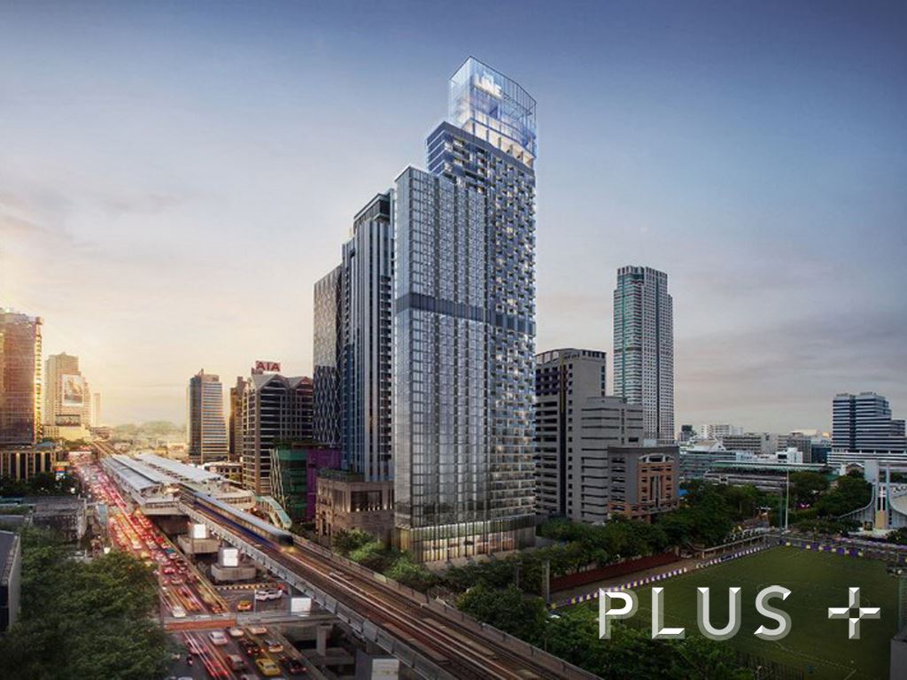 High-rise condo with 0 km to BTS Surasak station