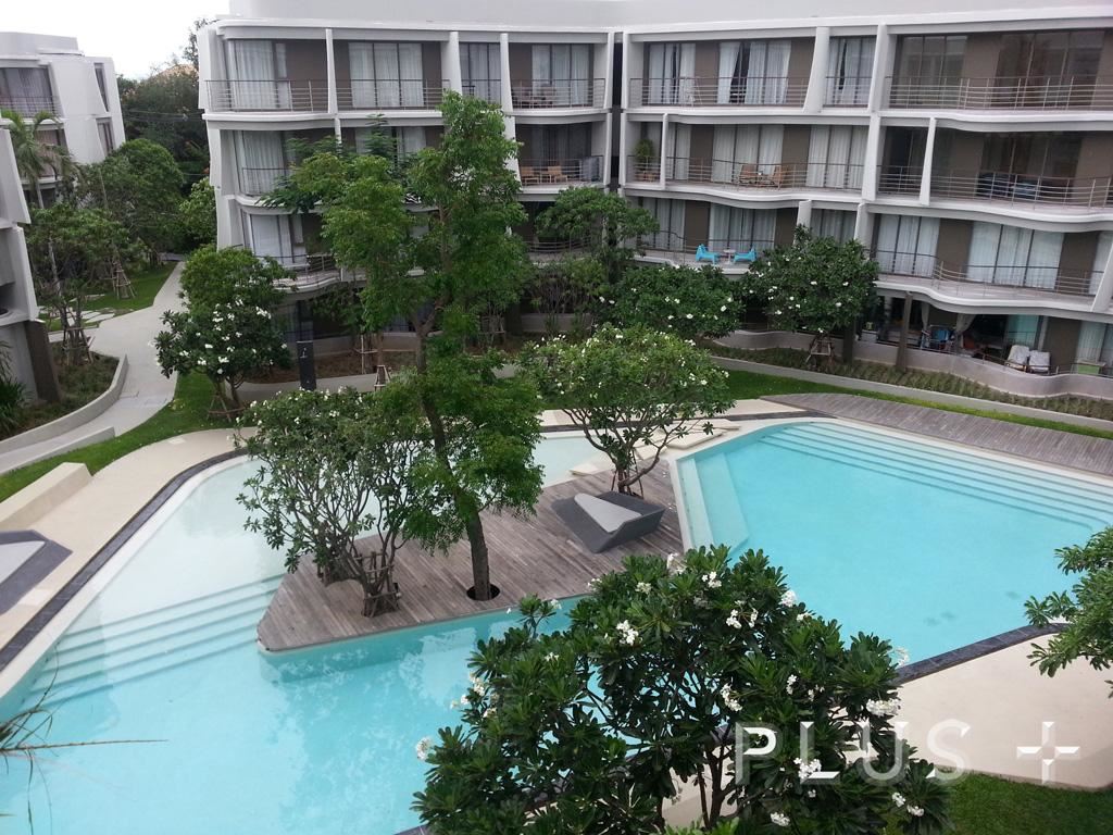 Stunning 1 bedroom unit with swimming pool view